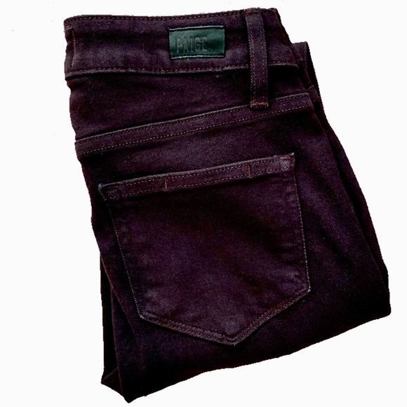 Paige Verdugo Ankle Jeans in Java Brown - Picture 12 of 12
